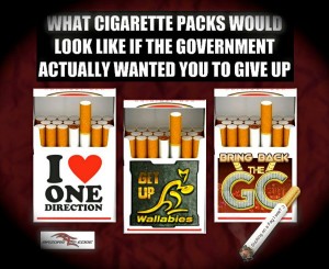 What Cigarettes packs would look like if the Gov
