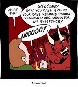 athiest hell