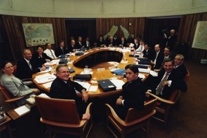 National-New Zealand First Coalition Government cabinet, 1996.