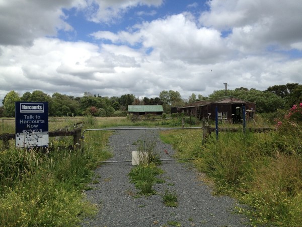 LandBanking-Takanini-Ardmore. Derelict and decayed. There's nothing much left of Takanini's racehorse industry now.