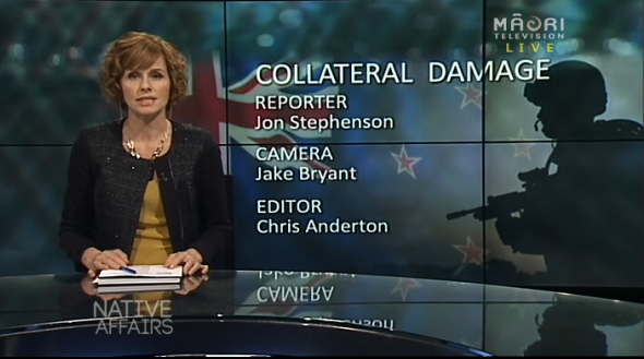 Maori TV, Native Affairs - Collateral Damage: http://www.maoritelevision.com/news/national/native-affairs-collateral-damage