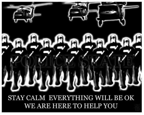Police state stay calm everything will be ok we are here to help you