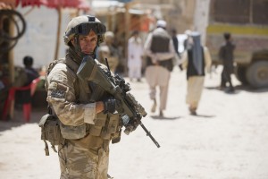 New Zealand soldier on patrol in North East Bamyian with Kiwi Team One, performing both mounted and dismounted patrols.