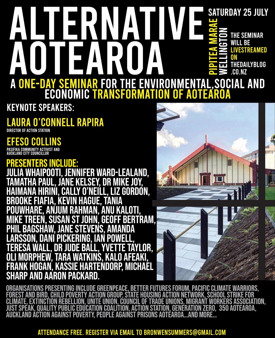 Alternative Aotearoa – The Political Left Election 2020 Hui - thedailyblog.co.nz