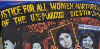 Martyred women during the Marcos martial law years in the Philippines