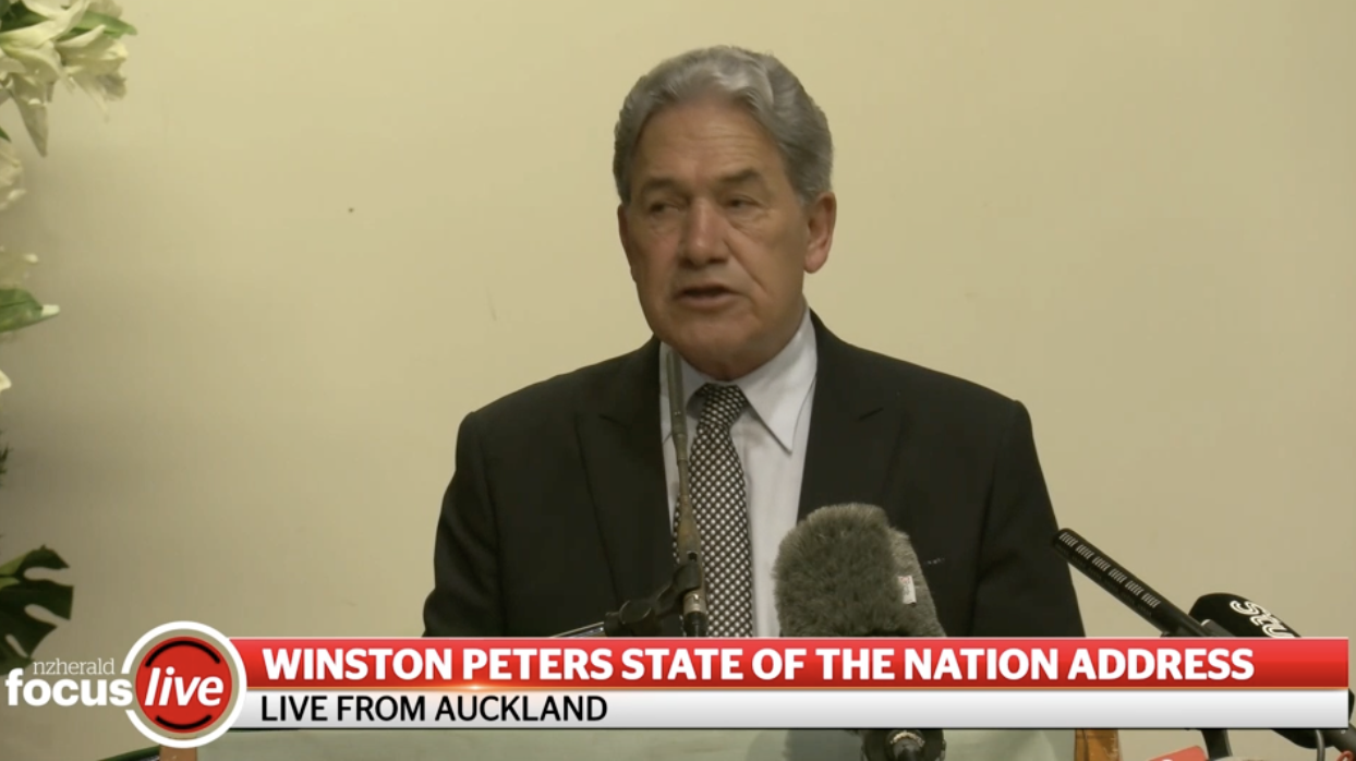 Winston’s State of the Nation – Aotearoa New Zealand (without the Aotearoa)
