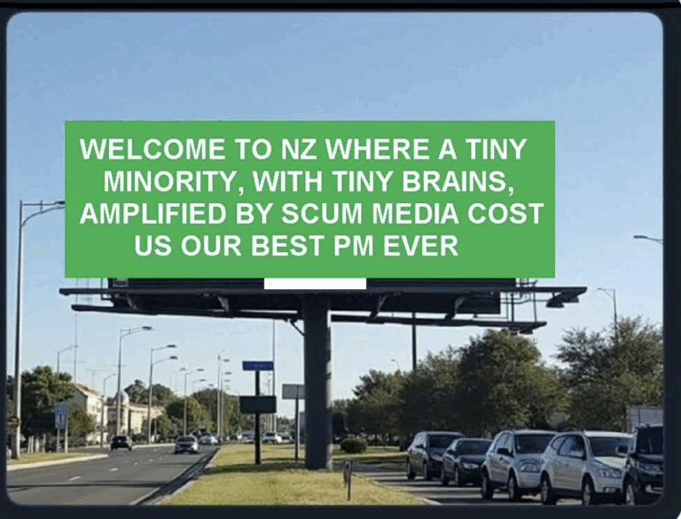 Kiwis have cut their Jacinda off to spite their race