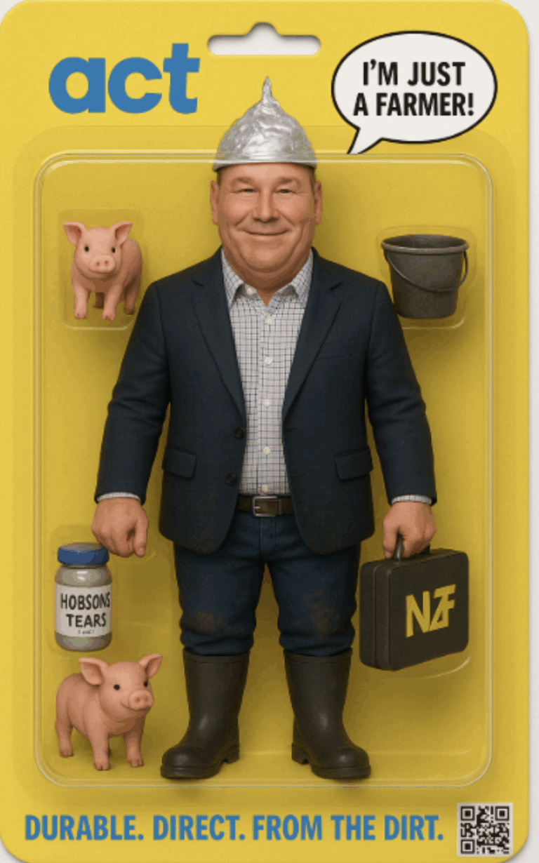 Boss Hogg’s concern is for Farmers being exposed for pig cruelty, not the pig cruelty