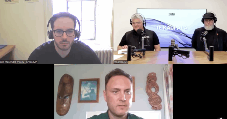 Te Kaupapa, Waatea’s Weekend Political Panel Show with Ricardo Menendez March, Shanan Halbert and Bomber