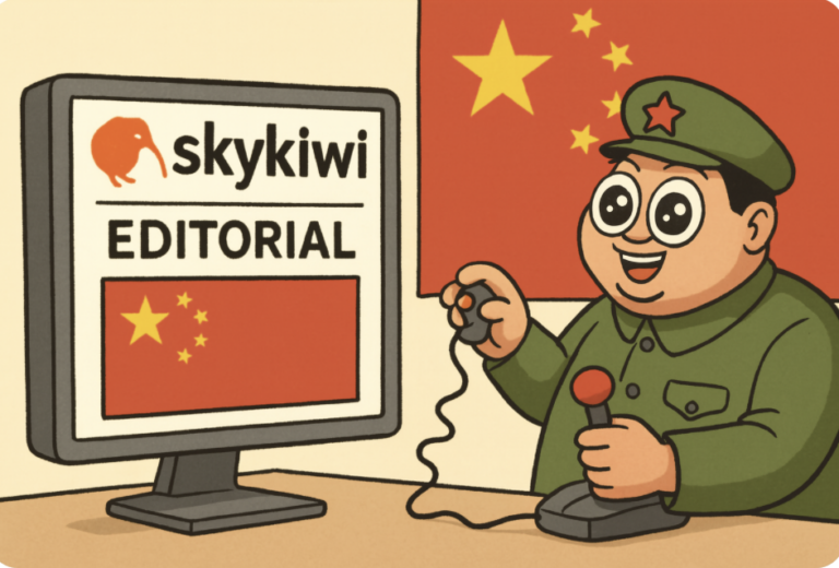 MEDIAWATCH: SkyKiwi nothing but a goon for Communist China