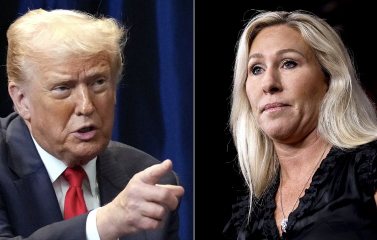 Marjorie Taylor Greene & MAGA fading. It was never America first, it was always Trump first