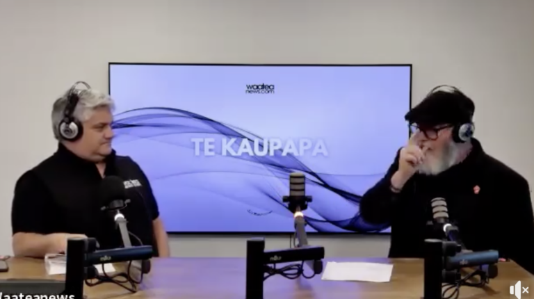 Te Kaupapa, Waatea’s weekend political panel show with Shanan Halbert, Teanau Tuiono & Bomber