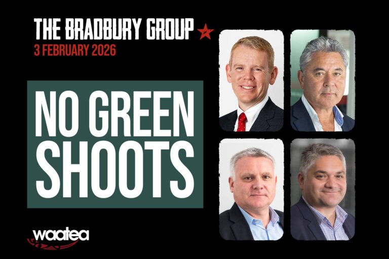 8PM LIVE TONIGHT – The Bradbury Group with Chris Hipkins, Matthew Hooton, John Tamihere and Matthew Tukaki