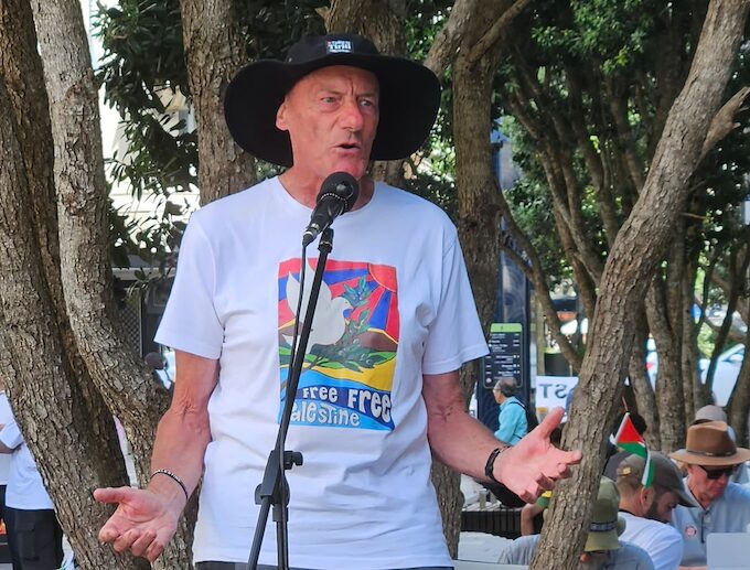 PSNA co-chair John Minto