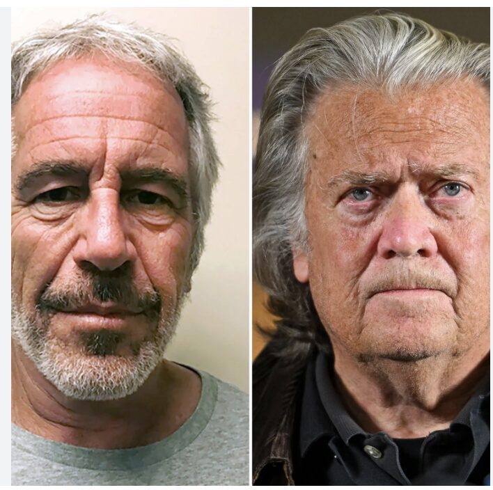 Bannon’s Epstein interview: a hollow, smug, humourless pervert