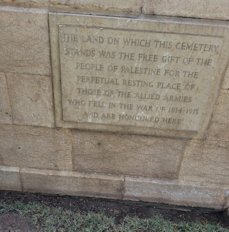 PSNA calls on government to condemn desecration of New Zealand war graves in Gaza