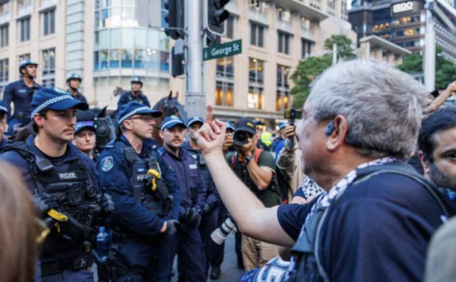 Australia hosting an Israeli war criminal while violently bashing protesters  diminishes us all