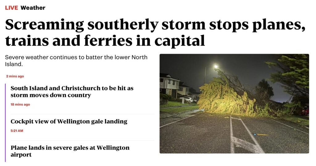 Extreme weather you say? What on earth could be causing that? Government won’t tell you