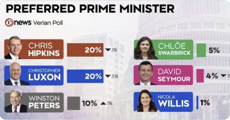 New Poll and the danger for NZFirst of Winston’s mortality