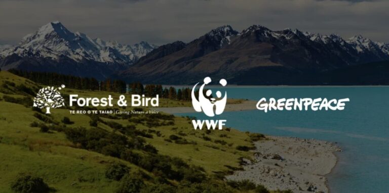 Environment groups join forces to call for ‘environmental reset’ – Greenpeace/Forest + Bird/WWF