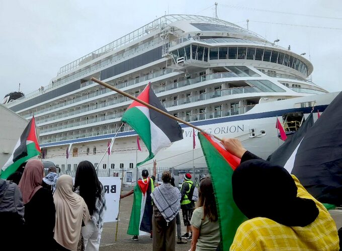 NZ protesters condemn ‘IDF kill chain’ link to Gaza genocide