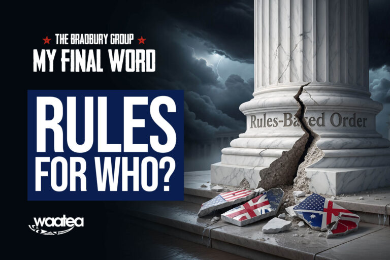 My Final Word clip: The Rules-Based Order — Or Just Rules for Enemies?