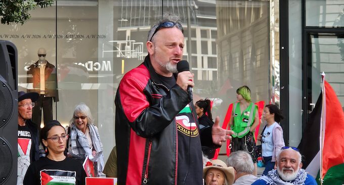 Union organiser Joe Carolan