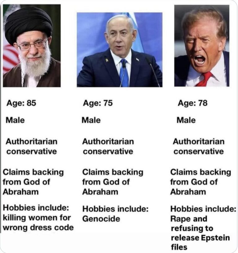 Iran is a religious war with Fanatical Zionists, Insane Evangelical Christians and Theocratic Zealots all killing for their God