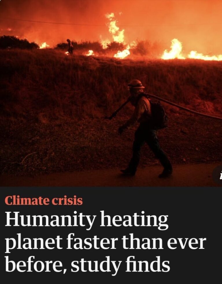 Bad news climate denying Kiwis – catastrophic climate change is happening faster!