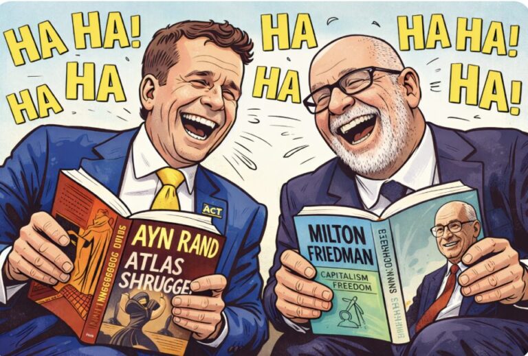 David Seymour and Damien Grant  – When Zionist Libertarians pimp for war