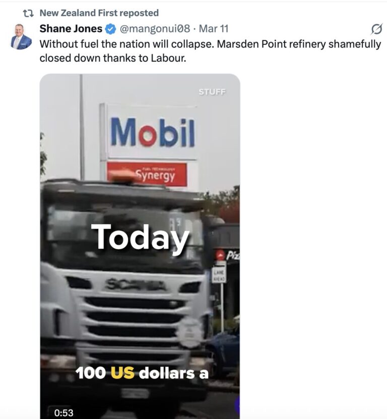 NZ First are lying to you about Marsden Point