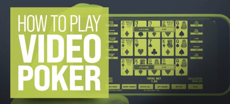 Basic Rules of Video Poker in Online Casino