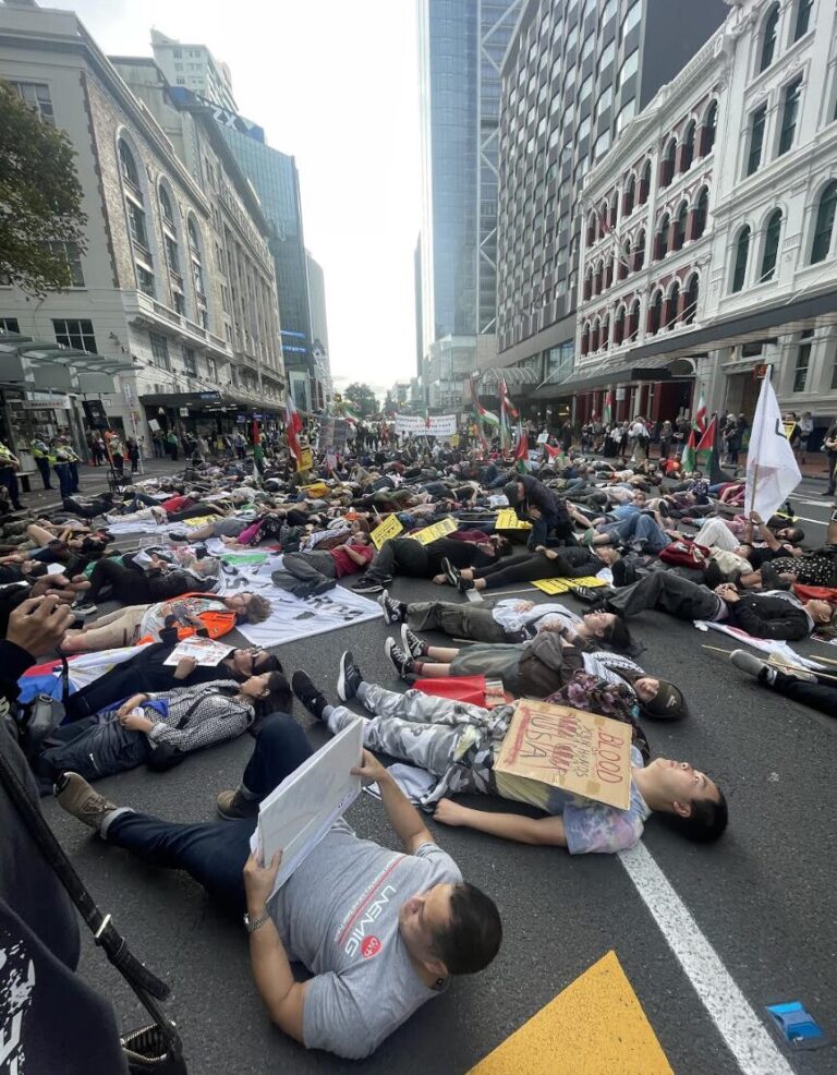 Auckland AntiWar Protest