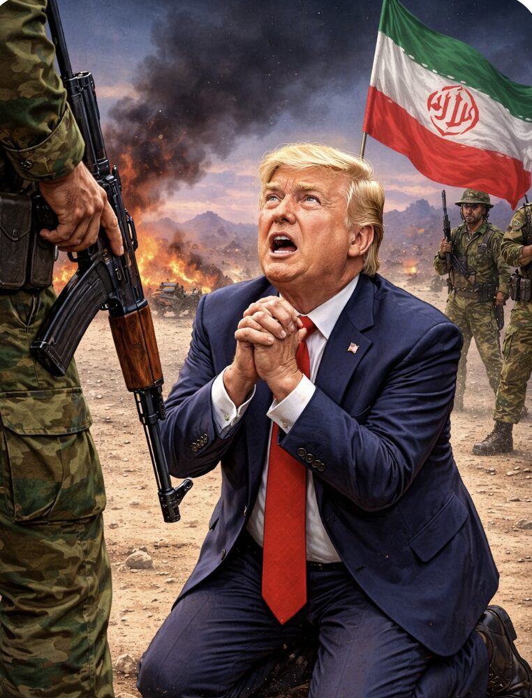 Trump either surrenders or nukes entire coastline of Iran