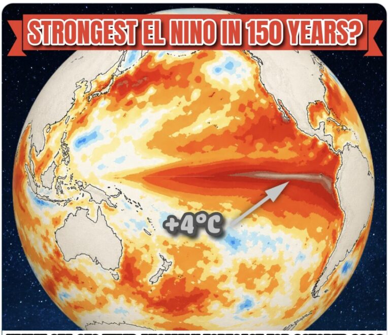For all the climate deniers & big polluter pimps this Super El Nino will be a nightmare