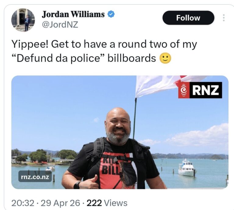 Does Jordan Williams and the Taxpayers’ Union going pidgin ghetto give everyone the ick?