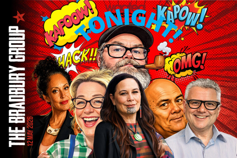 The Bradbury Group with Debbie Ngarewa-Packer on the 26 election, the Winston Peters interview with Moana plus Political Panel: Matthew Hooton, Dita De Boni and Tau Henare