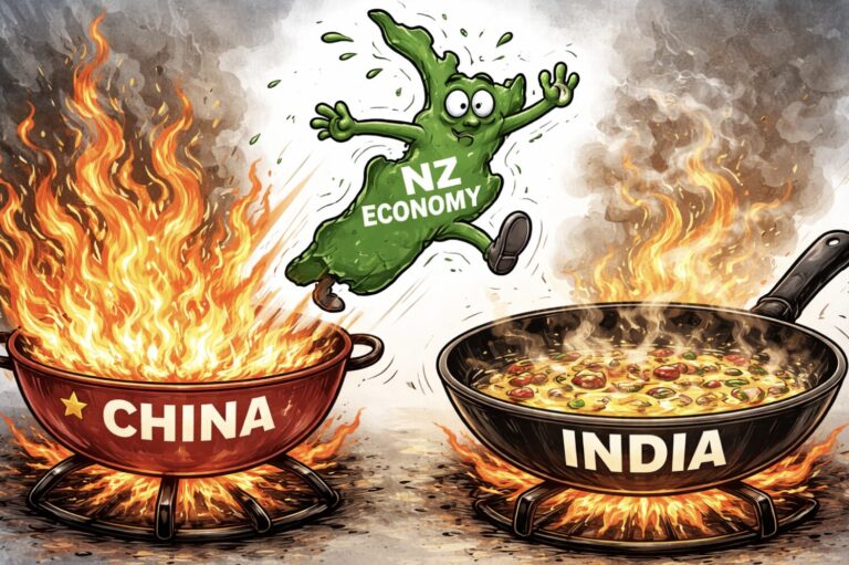 Is NZ jumping out of the Chinese fire and into the Indian frying pan?