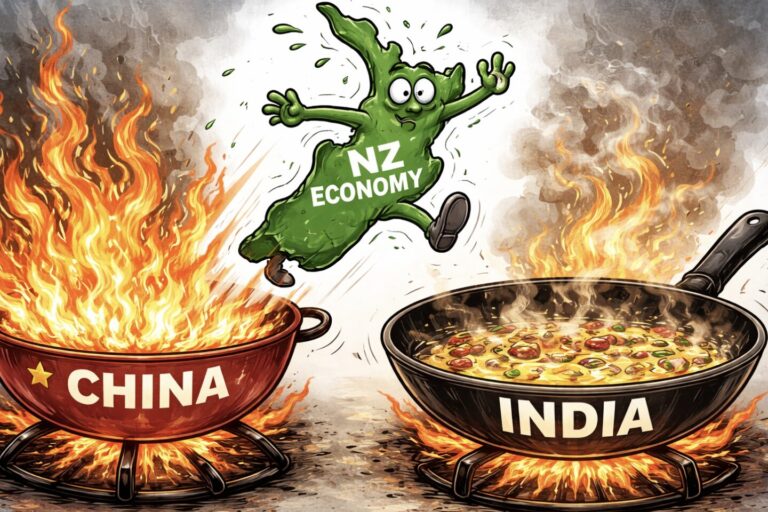 Is NZ jumping out of the Chinese fire and into the Indian frying pan?