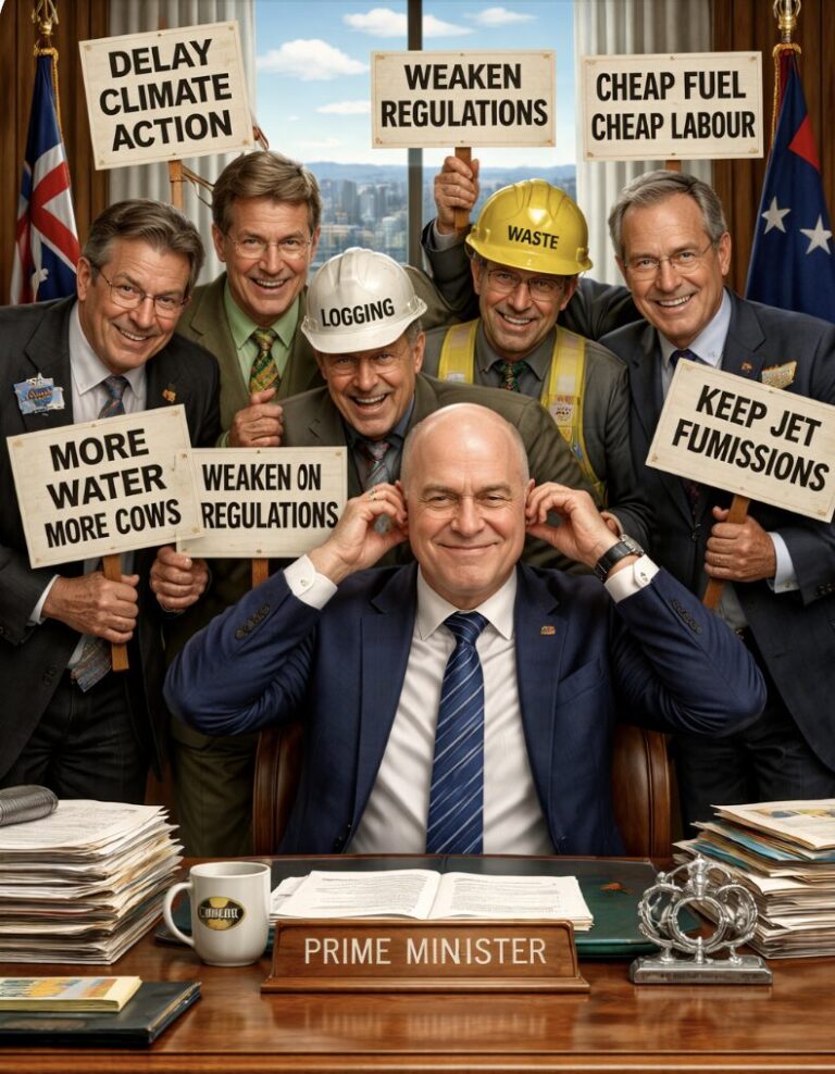So now we know Government advised NOT to give Big Polluters their secret demands