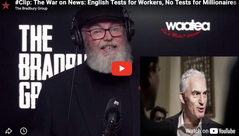 #Clip: The War on News: English Tests for Workers, No Tests for Millionaires & AI Job Cuts