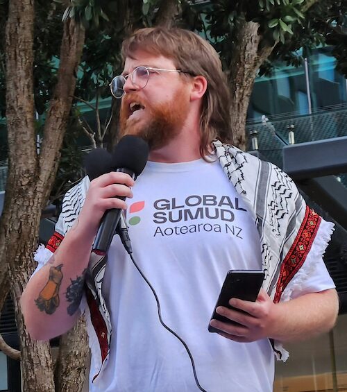 NZ Gaza flotilla activist Sean Janssen