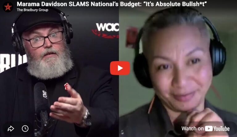 Marama Davidson SLAMS National’s Budget: “It’s Absolute Bullsh*t”