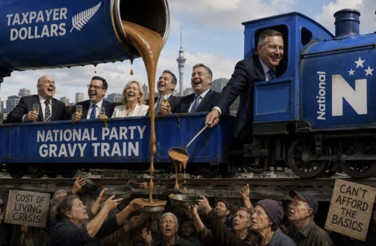 The Right are gaining massive donations ahead of Election – why do right wing Kiwis love the rich?