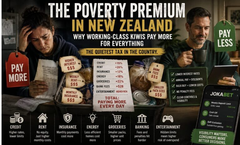 The Poverty Premium in New Zealand: Why Working-Class Kiwis Pay More for Everything From Credit to Entertainment