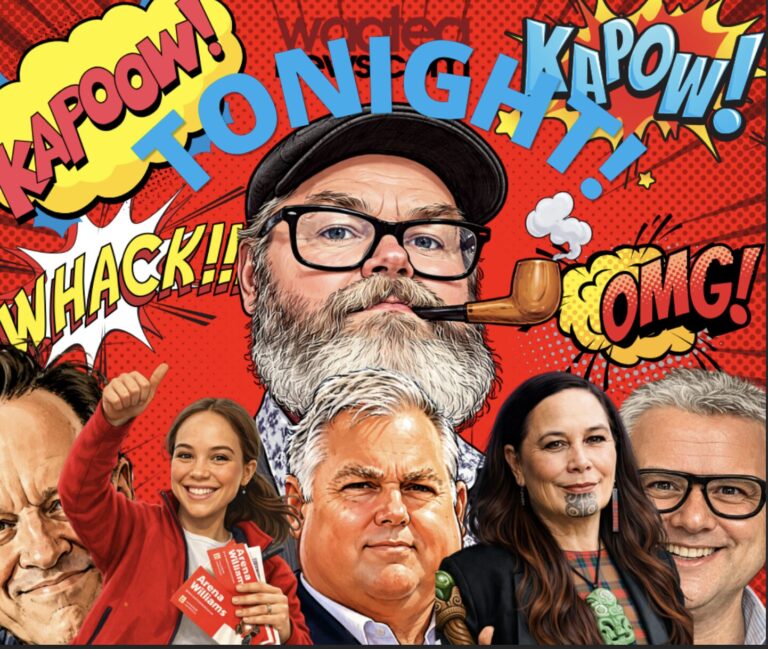 8PM LIVE TONIGHT – Police Minister Mark Mitchell, co-leader of Te Pati Māori Debbie Ngarewa-Packer plus Political Panel – Matthew Hooton, Arena Williams and Simon Wilson