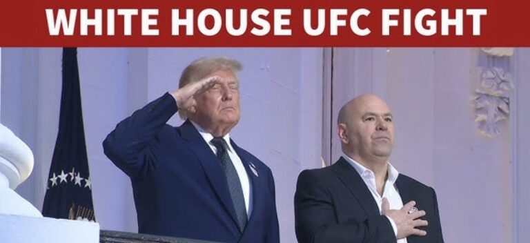 A blood sport cage fight sponsored by Crypto and Energy drinks at the White House is a perfect 250th Birthday for a Military Industrial Complex