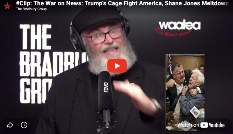 #Clip: The War on News: Trump’s Cage Fight America, Shane Jones Meltdown & The Farmer Victim Complex