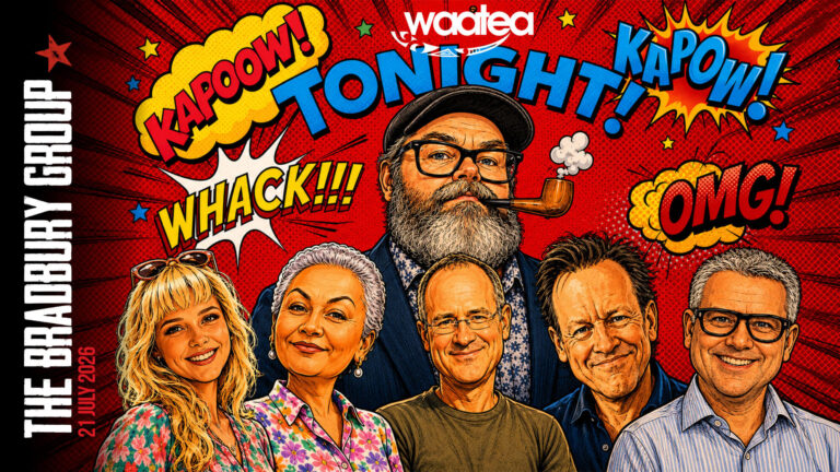 8pm LIVE TONIGHT: The Bradbury Group with Barbara Edmonds, Brie Elliot + Political Panel: John Tamihere, Willie Jackson and Simon Wilson