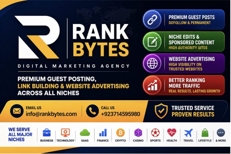 Powerful Content Marketing and Link Acquisition Solutions for Better Visibility – info@rankbytes.com
